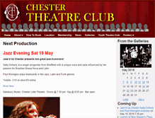 Tablet Screenshot of chestertheatreclub.co.uk